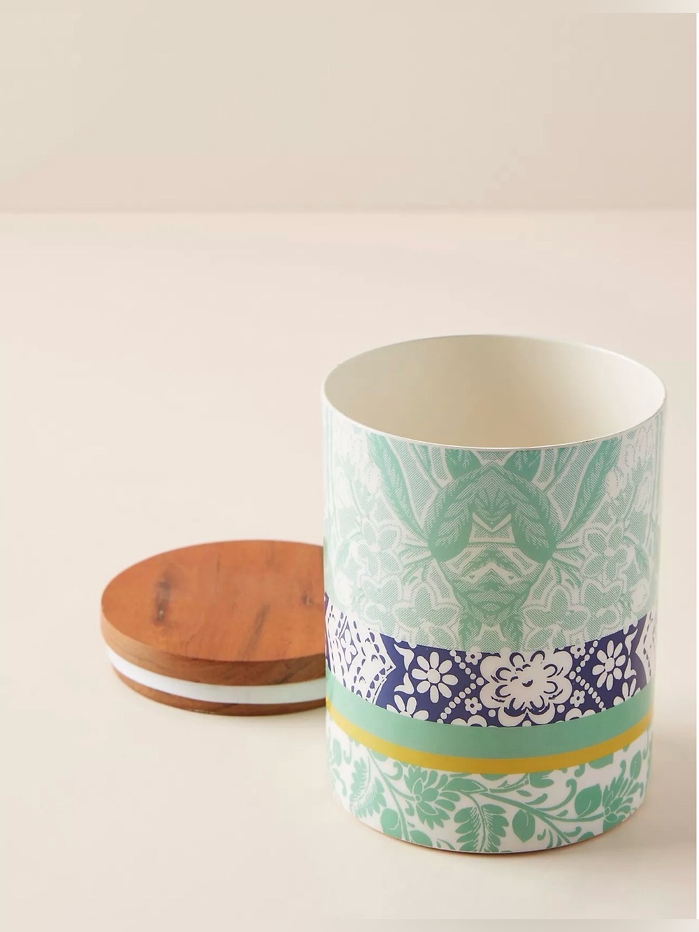 Anthropologie Jacquard Canister | Small